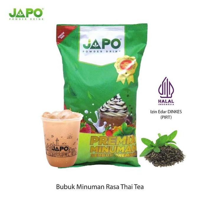 

baru bubuk thai tea powder premium - serbuk minuman teh thailand instan