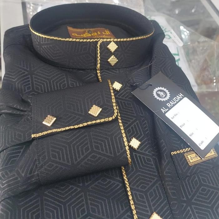 Baju Gamis Pria Al Raudhah Exclusive Series Zafeer