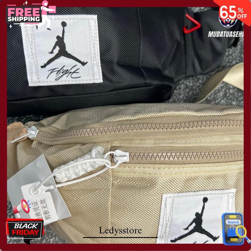 Air Jordan Flight Reverse Waistbag / Tas Pinggang Jordan /  Tas Selempang  / Slingbag / Tas Kuliah /