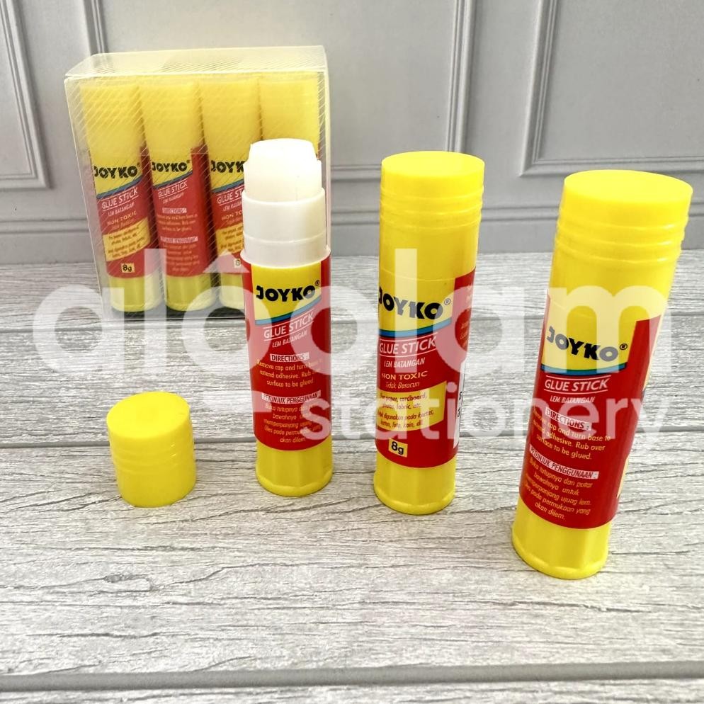 

SELUSIN ( 12 PCS ) Glue Stick Lem Batangan Lem Stik Lem Putar Joyko