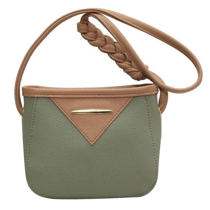 

Baru Tas Selempang Mini Korea 2024 - Tas Bahu Wanita Waterproof Warna Solid