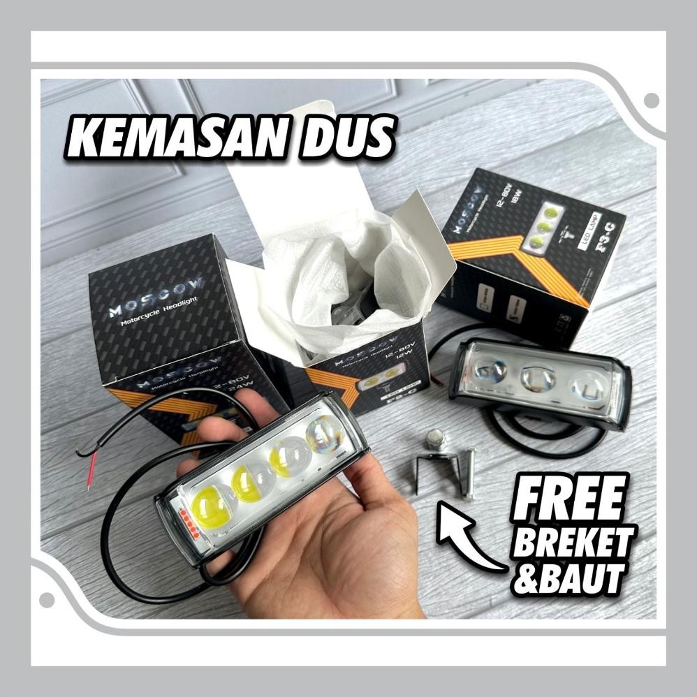 LAMPU TEMBAK SQL 2 MATA 3 MATA 4 MATA DEVIL SENJA F3 CREE ANGEL EYES 30W LAMPU PIW PIW FLASH BISA MO