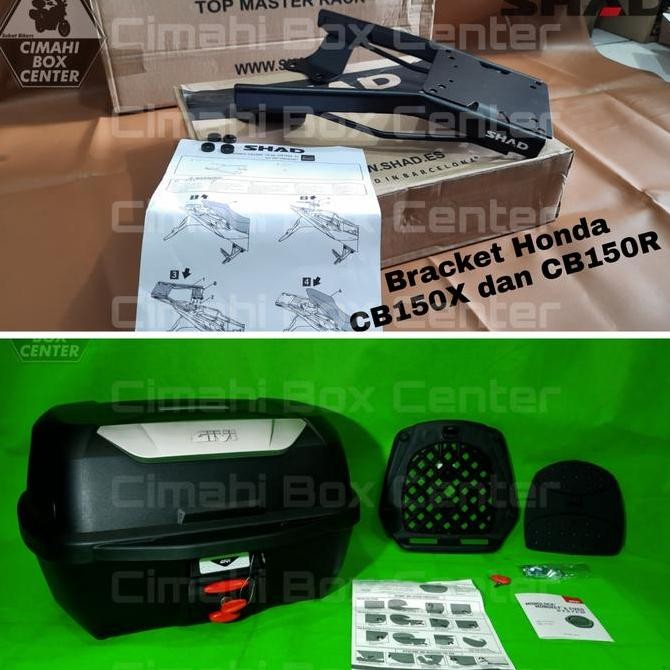 Paket Promo Bracket Top Shad CB150R CB150X + Box Givi E43NTL