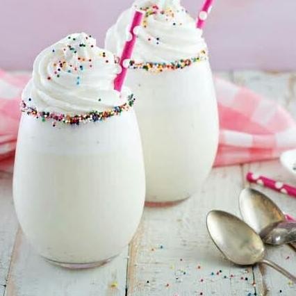 

baru bubuk minuman vanilla milkshake 1kg - golden quality smoothies powder drink