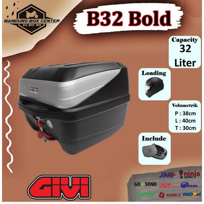 Box Givi B32 BOLD Box Motor Givi B32 Box Touring Givi B 32 Box Givi