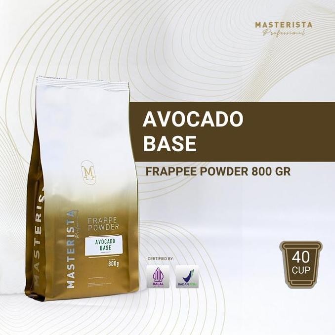 

baru bubuk minuman rasa alpukat 800gr - avocado base drink powder premium