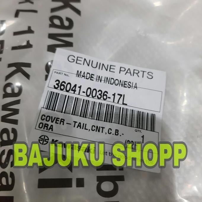 covertail cover tail cover body orange ninja 250fi 250 fi new ori