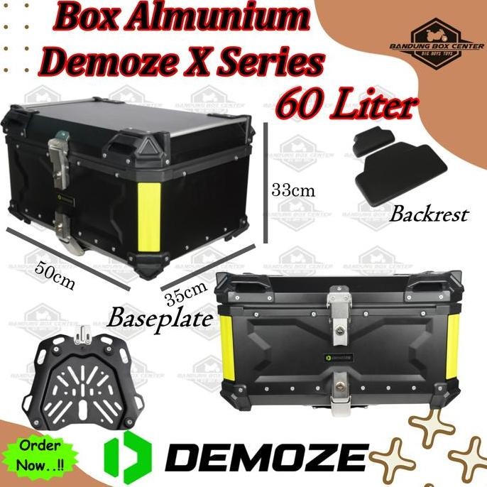 Box Motor Pannier Import DEMOZE Box Panier Box Pannier Box Almunium Top Box Box Touring X Series