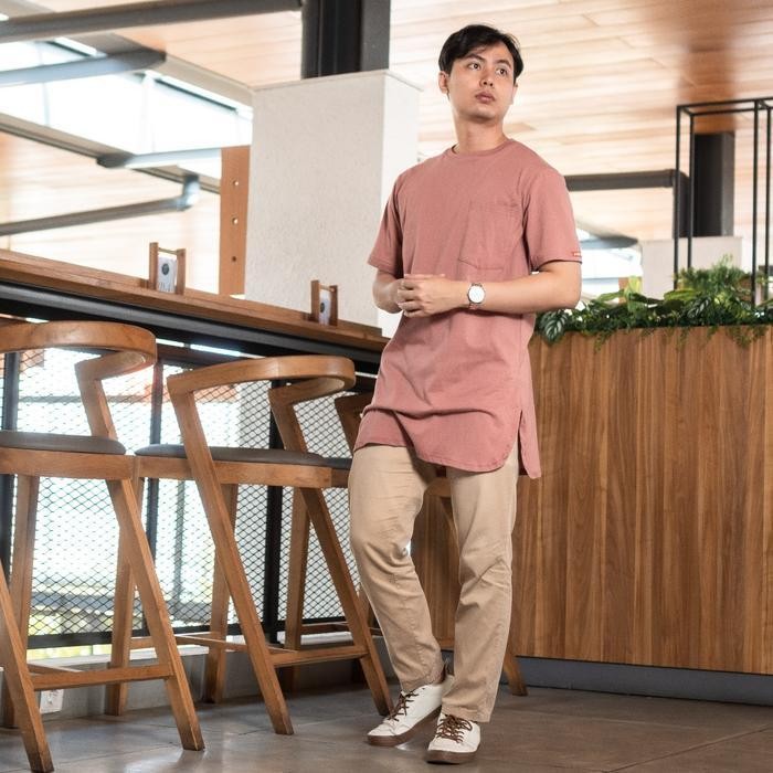 Gamis Polos Kaos Kurta Pria Baju Muslim Terbaru Jumbo By Ahad