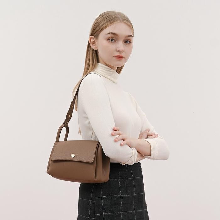 Tas Wanita Les Catino Boska Shoulder Original Dan Terpercaya