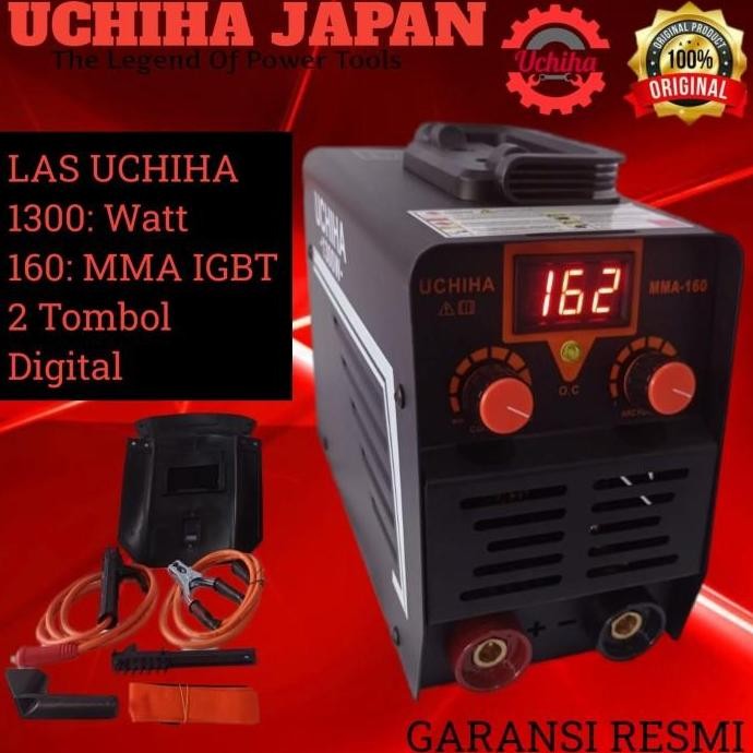 [Expert] mesin las UCHIHA japan 900watt 160ampere asli inverter mma travo promo