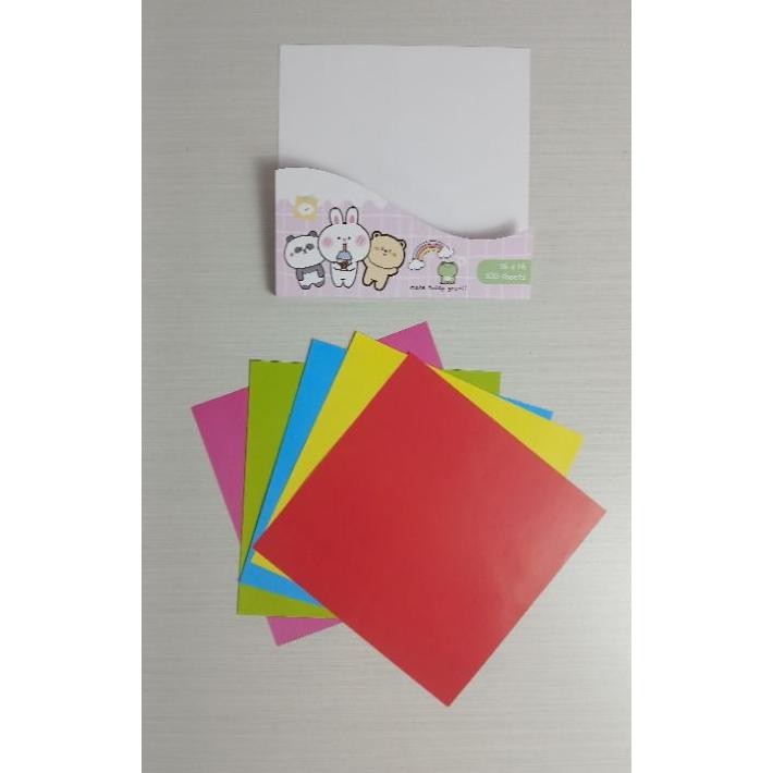 

Kertas Gami Warna Bolak Balik 100 Lembar Kiky