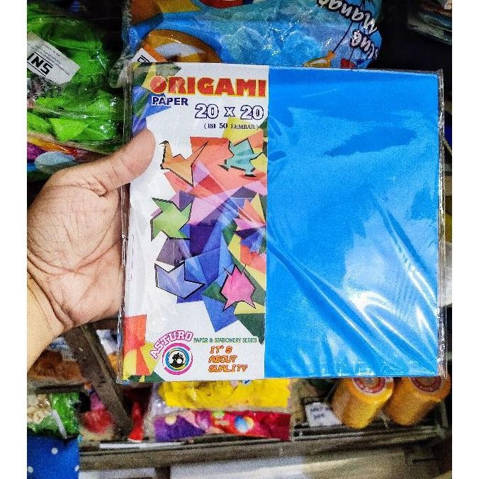 

Kertas Gami Asturo 20Cm X 20Cm Isi 50Pcs