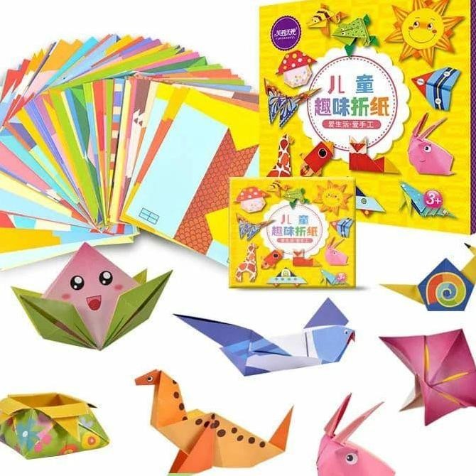 

Perabotrumahku Gami 3D Permainan Mainan Kertas Lipat 3D Kertas Gami Warna Gami O005