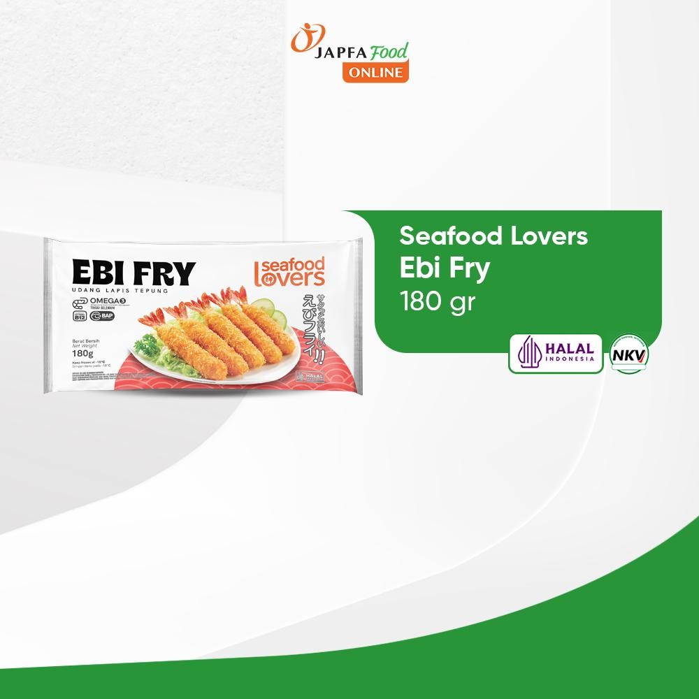 

Seafood Lovers Ebi Fry / Udang Lapis Tepung / Ebi Furai 180gr