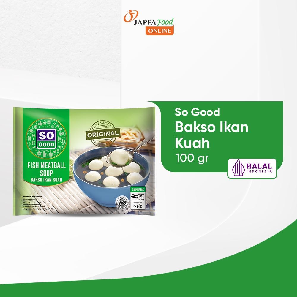 

So Good Bakso Ikan Kuah Original 100gr