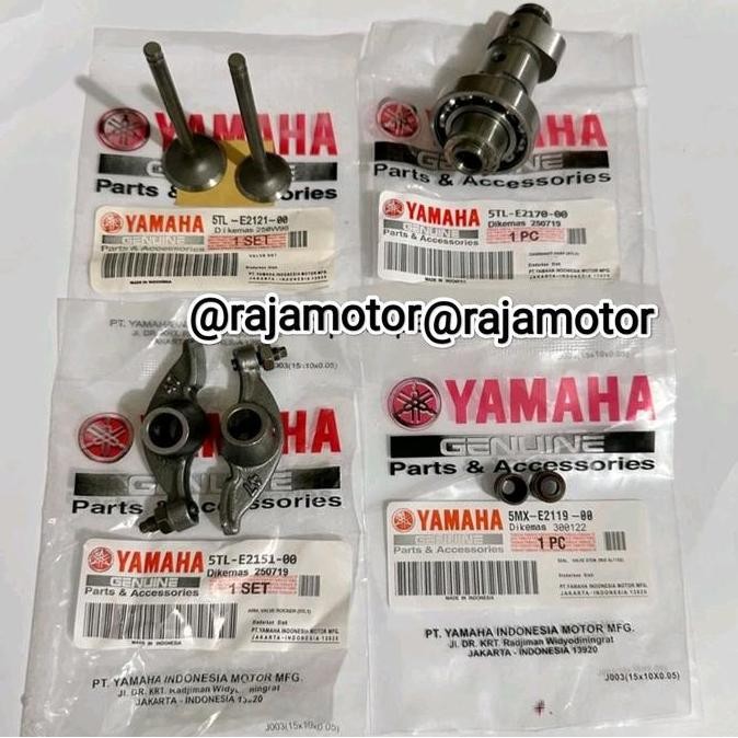 Paket Noken As Mio Sporty + Pelatuk + Seal Klep + Payung Klep Fino Vega Zr Jupiter Z Original