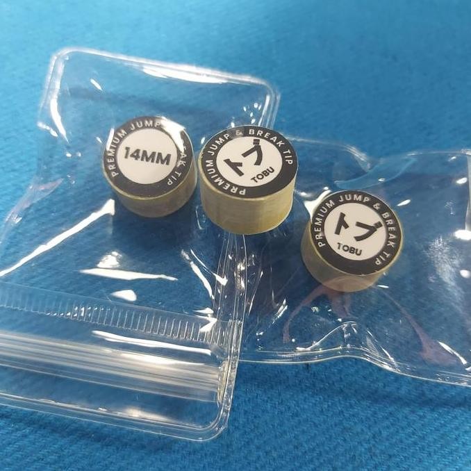 Tobu Tip Jump Break Japan Original Tip Stik Billiard Kualitas Terbaik Harga Termurah