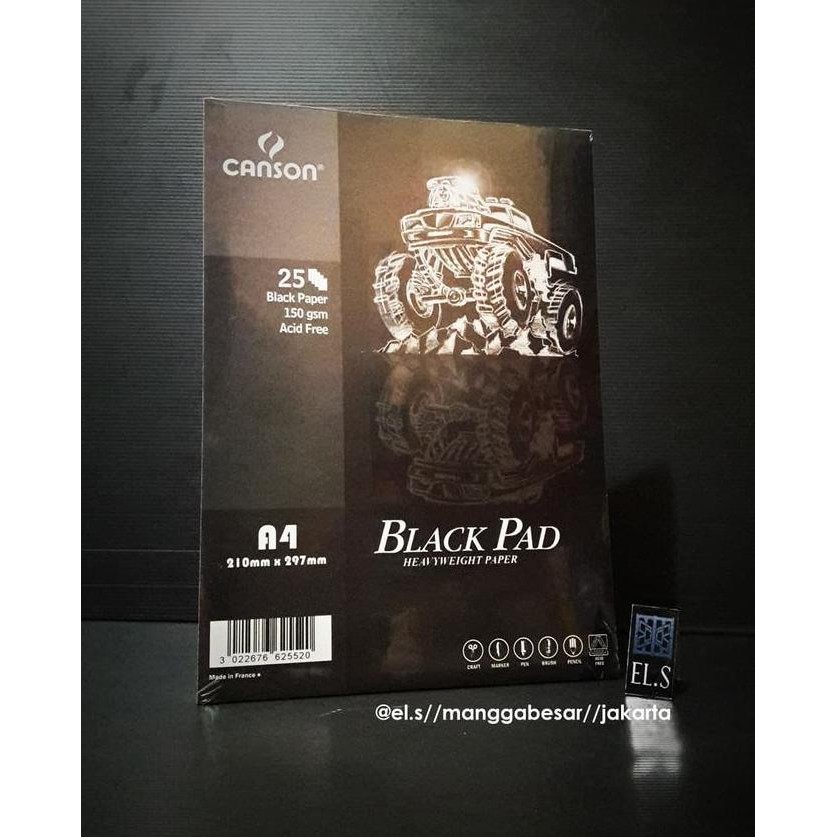 

Sale Canson Black Pad A4