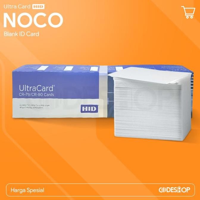 

TERLARIS - KARTU PVC BLANK ID CARD ULTRACARD HID NOCO CR 80 ISI 500 PCS