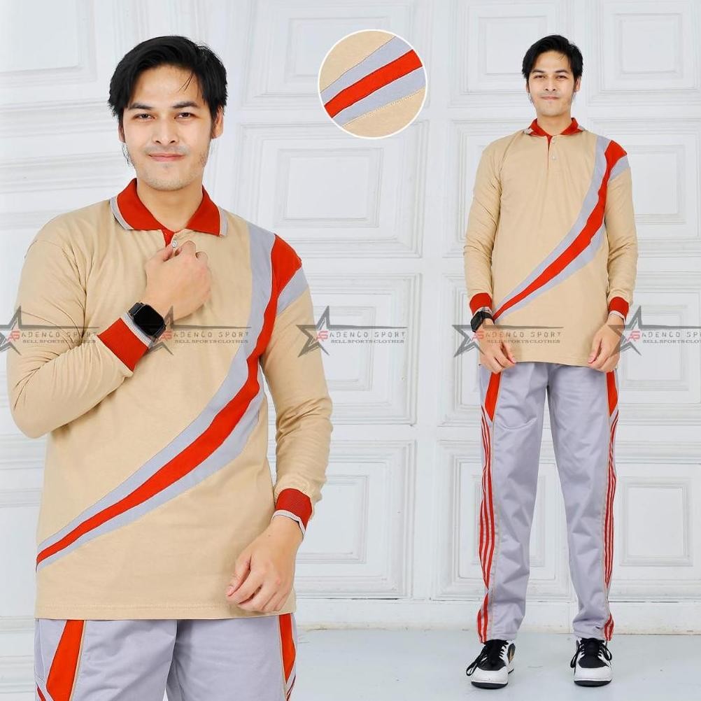 ''Terlaris" Baju Olahraga Senam Set Training Pria / Stelan Kaos Olahraga Pria / Seragam Set Baju Ola