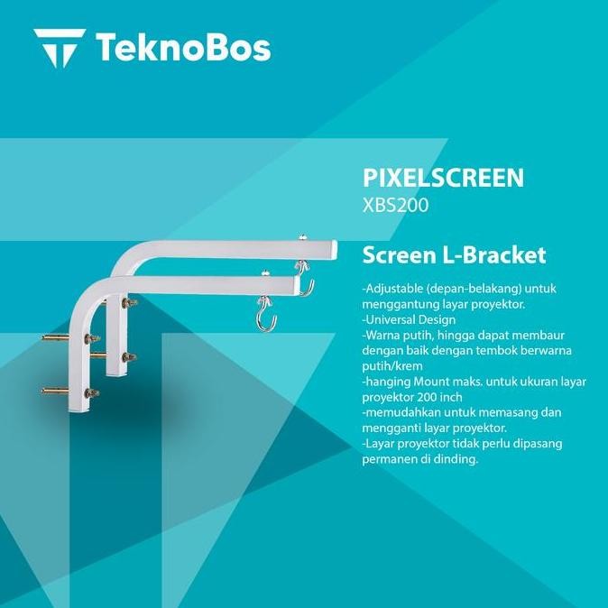 TERMURAH - PIXELSCREEN Screen L-Bracket XBS200