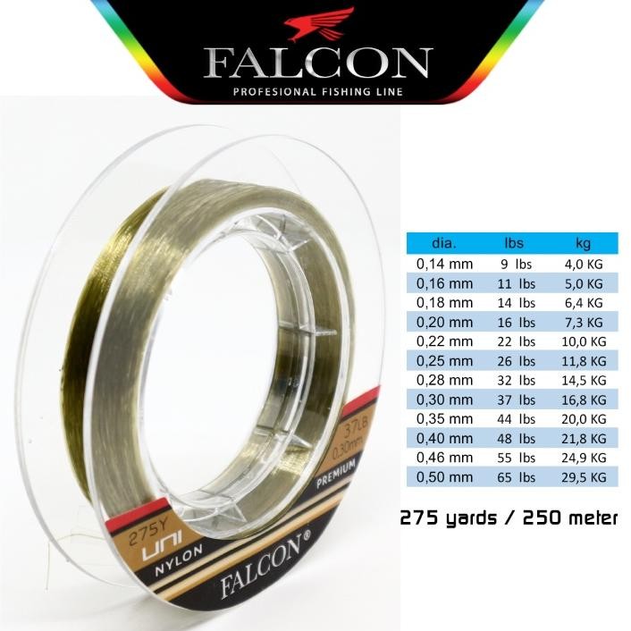 Senar Pancing Falcon Hunter 275 yards / 250M