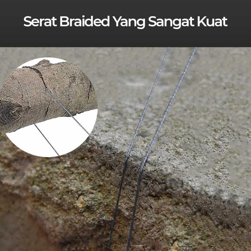 Senar Pancing PE 1.2 Tali Benang 0.18mm Memancing Fishing Line Spectra Soloplay Extreme 300M Kuat An