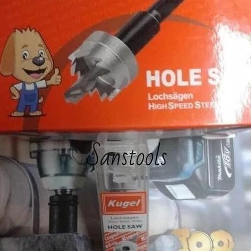 holesaw kugel 35mm hss mata bor plong hole saw 35 mm besi plat pvc ori