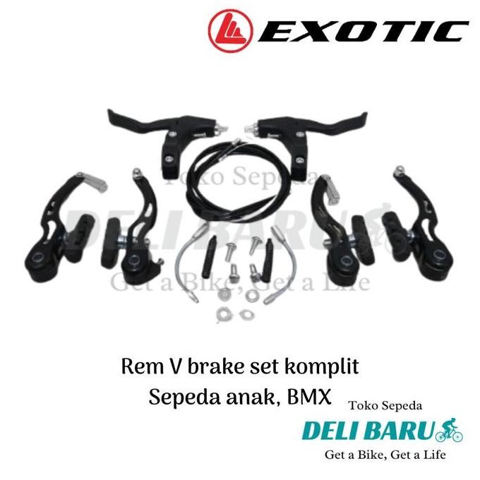Set Rem V Brake Sepeda Bmx/Federal - Rem Sepeda Murah & Aman Original