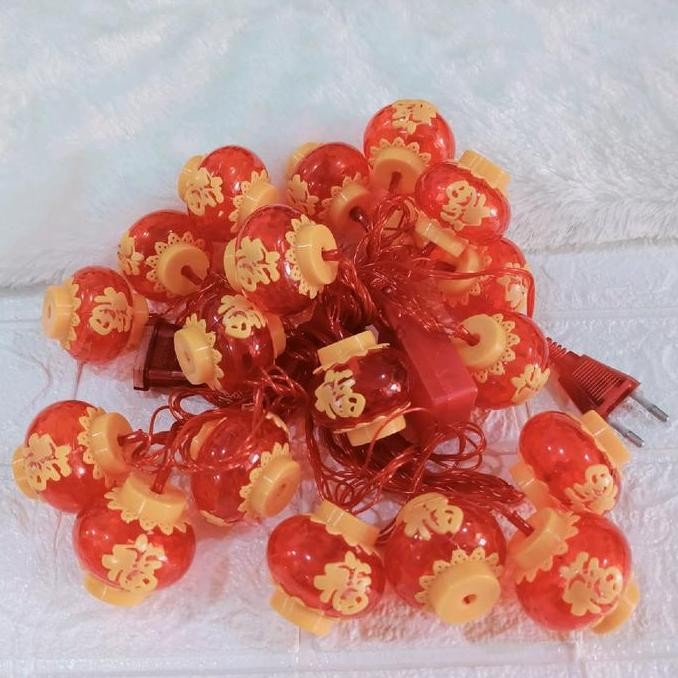 lampu lampion imlek/ lampu lampion/ lampu imlek / lampion lampu imlek / hiasan pohon Sakura