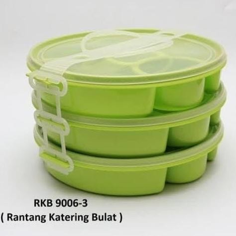 Tantos Rantang Bulat Katering Lunch Box Catering Bistro 3 Susun