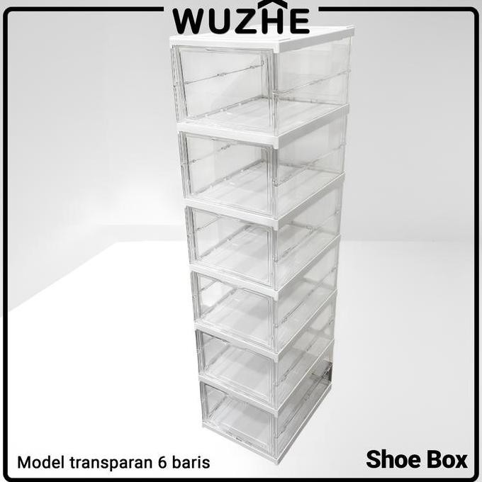 

Kotak Sepatu Lipat Rak Sepatu Lipat Lemari Sepatu Lipat Kotak Sepatu Transparan Plastik