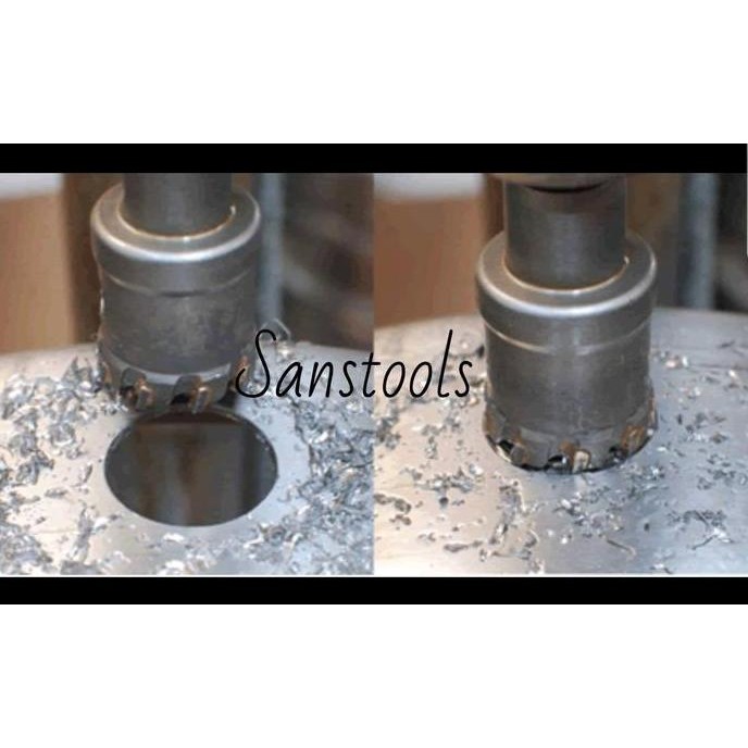 Holesaw TCT allwin 58mm mata bor hole saw stainless steel 58 mm Japan