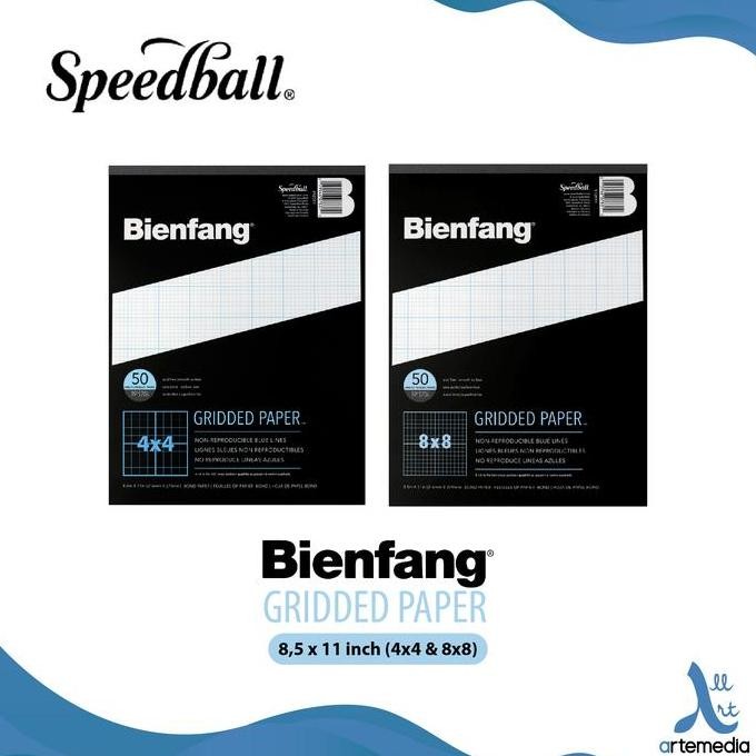 

TERBARU - Kertas Gambar Speedball Bienfang 8,5x11 inch Grid Paper Pad
