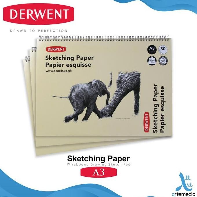 

Sale Buku Gambar Sketsa Derwent A3 Sketchpad Landscape - Alat Lukis
