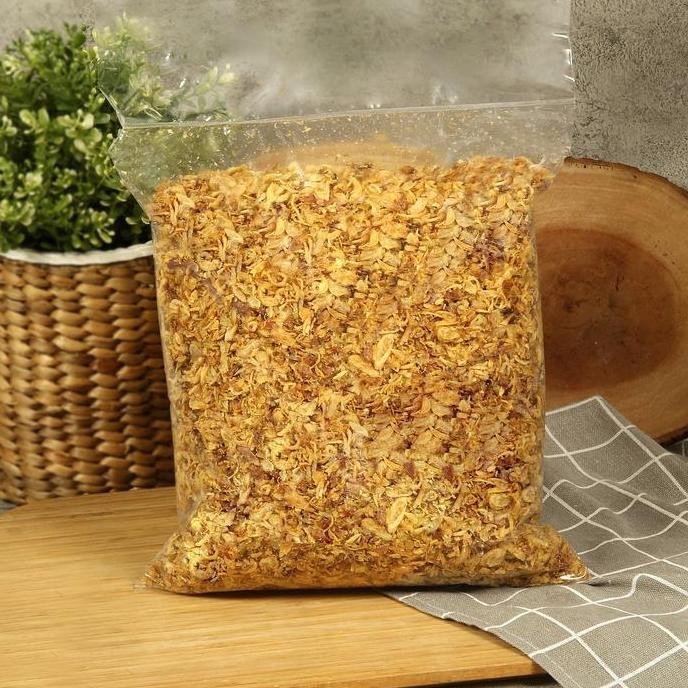 

Bawang Merah Goreng Asli Brebes Medium Quality 1 Kg -Nion Nion