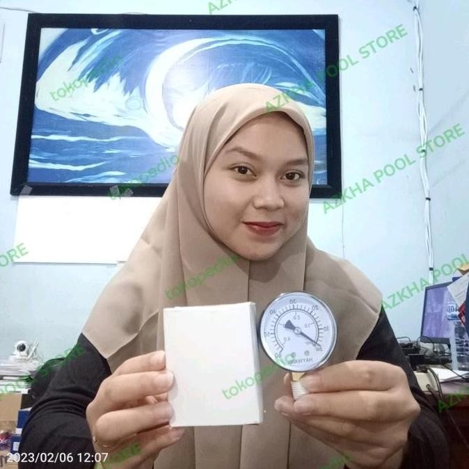 Pressure Gauge Filter Hayward / Manometer Filter Kolam Renang Hayward Terbatas