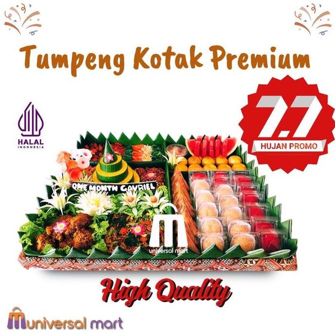 

Terlaris | Terbaru | Best Seller | Termurah Tumpeng Nasi Kuning Kotak Premium Paket Lengkap Original | High Quality | Berkualitas