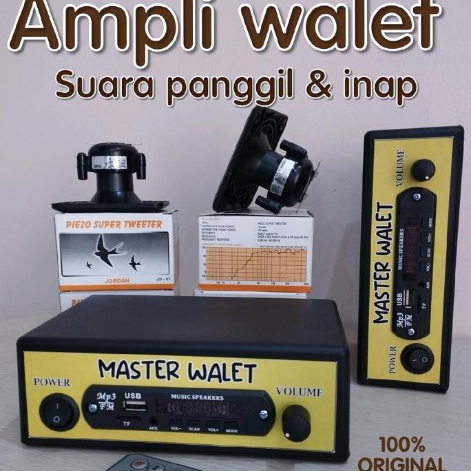 ampli pemanggil walet inap tarik speaker walet