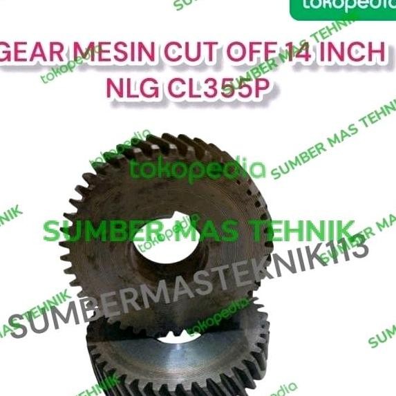 Diskon (1) GEAR MESIN POTONG BESI NLG CL355P sumbermte Segera Dapatkan
