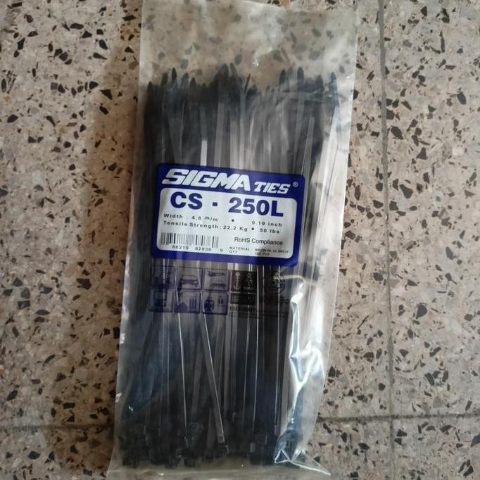 

New kabel ties 4.8 x 25 cm SIGMA tebal