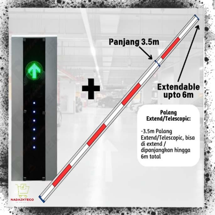 BARRIER GATE MESIN PARKIR PALANG PARKIR TYPE BG 116 AUTOMATIC PARKING GATE PARKIR GATE