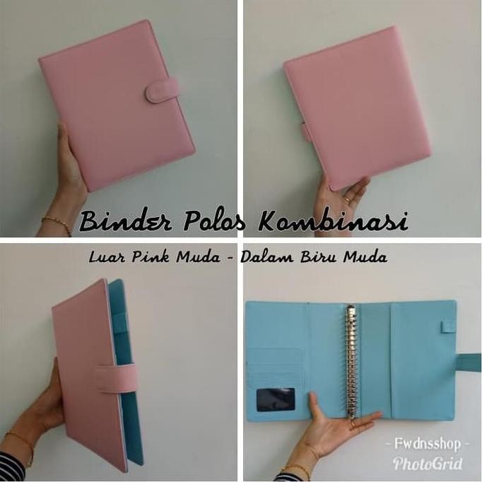 

New Binder Ready Polos Kombinasi A5 20ring