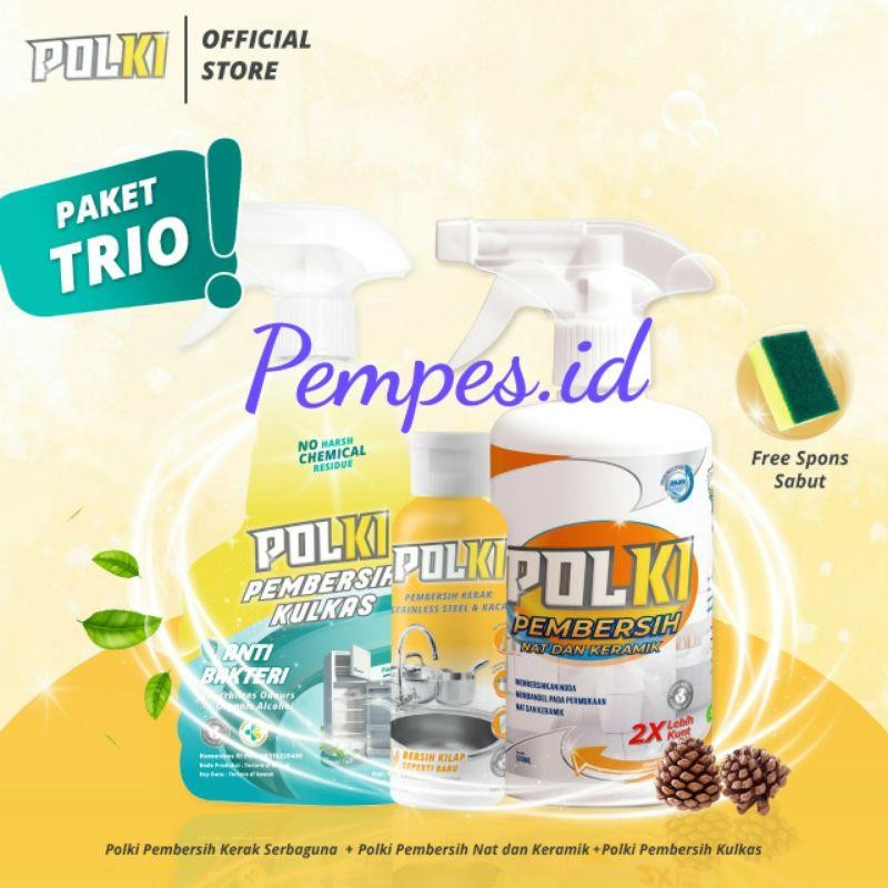 

Polki Paket 3Jenis / Trio Polki Set / Trio Polki Kerak Nat Kulkas
