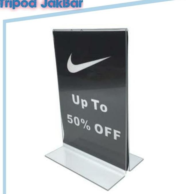 

New Acrylic A4 - Akrilik Display Brosur - T-Shapes