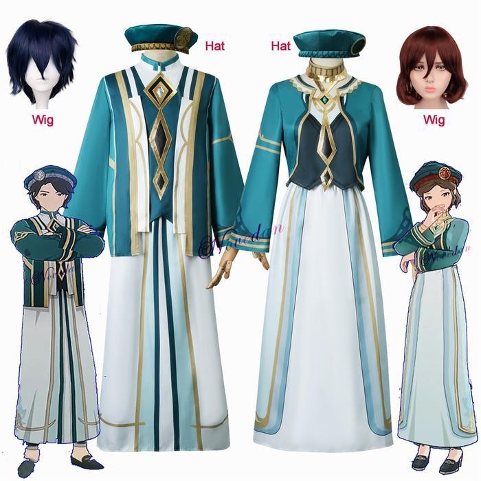 Ac Game Genshin Impact The Akademiya Uniform Cosplay Man Woman Costume