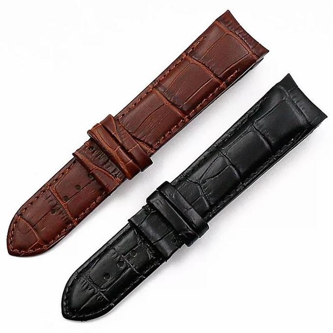 Baru Tali jam tangan Tissot 1853 Kulit Leather strap 22 mm Tali jam Tissot