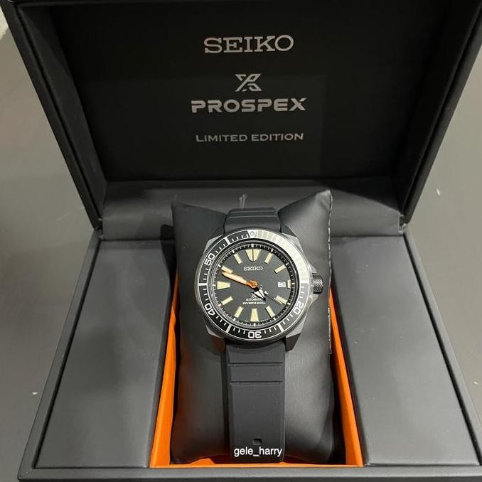 Baru Seiko Prospex Black Samurai SRPH11K1 SRPH11 Limited Editoon 8000Pcs