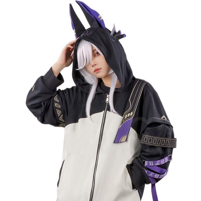 Cyno Genshin Impact Jaket Cosplay Jacket Cosplayer Genshinimpact Anime Games Mantel Hoodie Karakter 